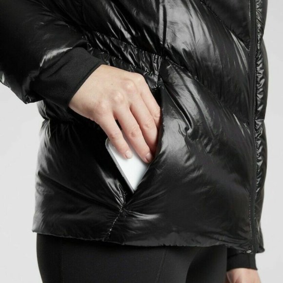 ATHLETA Lofty Down Jacket Medium - Picture 3 of 9